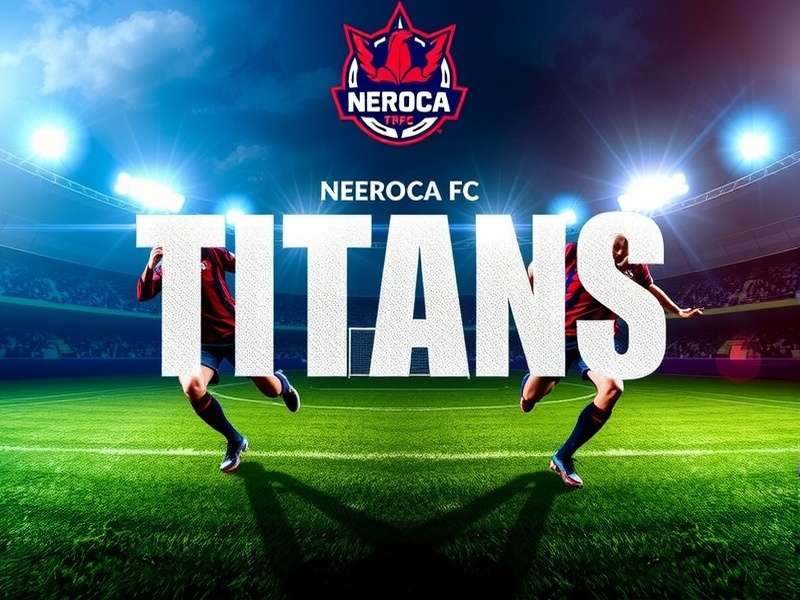 NEROCA FC Titans Game Banner - Celebrating Indian Football